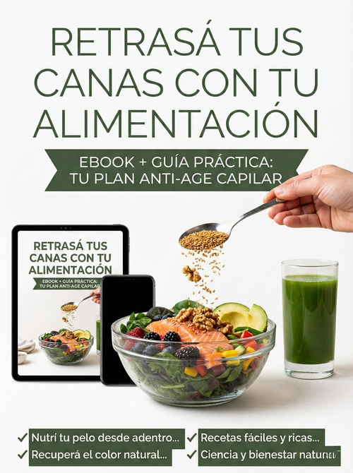 +50 Recetas para retrasar el envejecimiento capilar