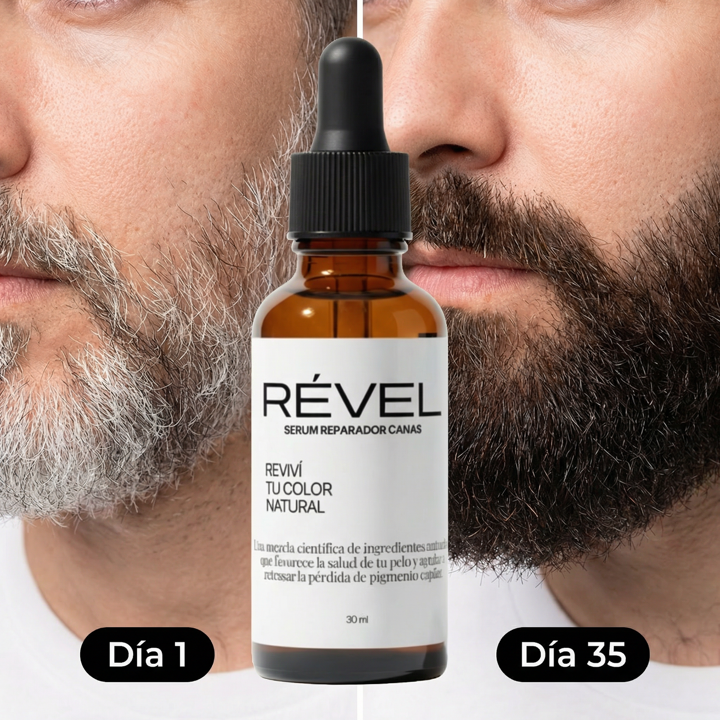 Serum Reactivador del Color Natural de la Barba – 30 ml